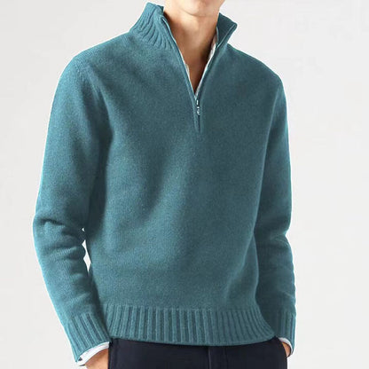 Men's Casual Knit Jumper – Soft Lightweight Sweater for Everyday Wear