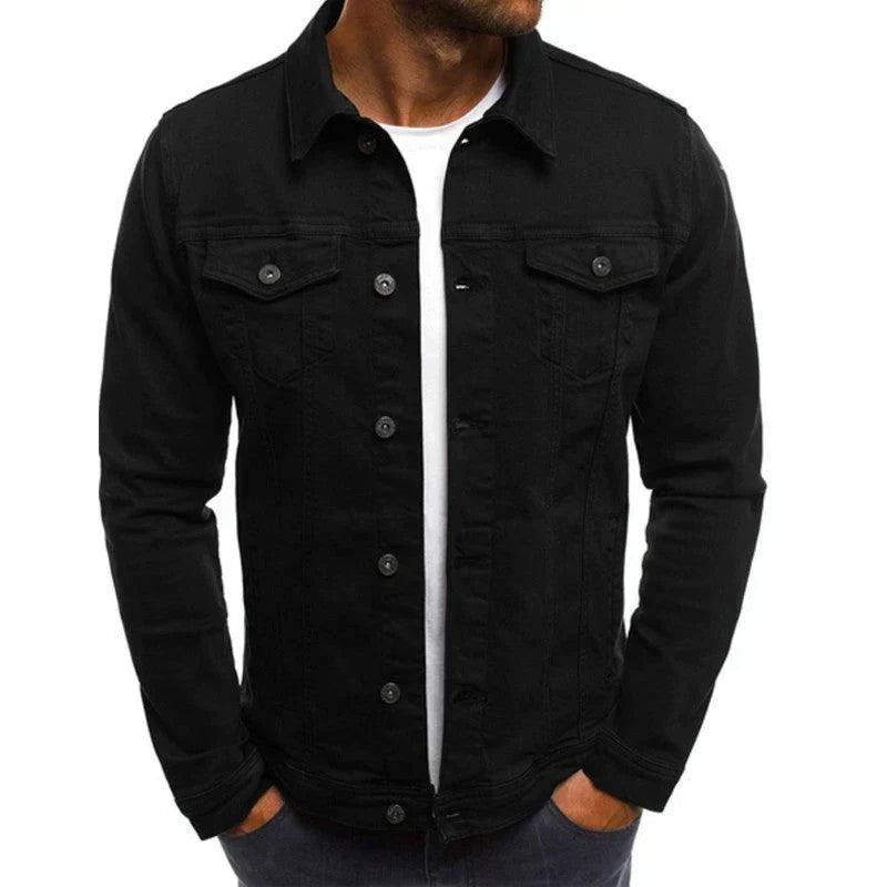 Men's Casual Denim Jacket – Stylish Lightweight Jacket for Everyday Wear