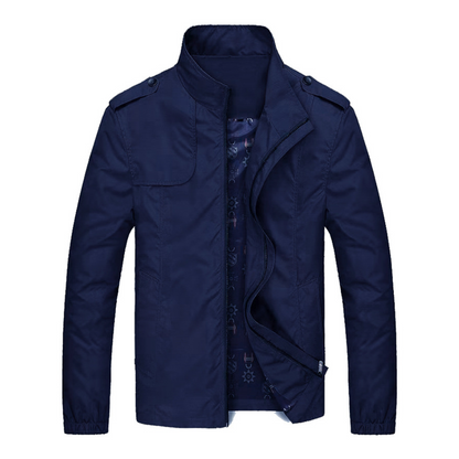 Men's Zip-Up Jacket – Lightweight Casual Outerwear for All Seasons