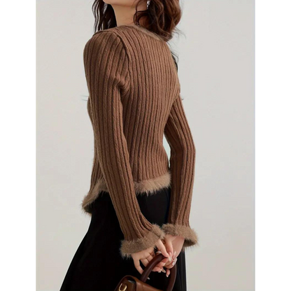 Women's Cardigan – Elegant Knit Sweater for Casual and Formal Wear