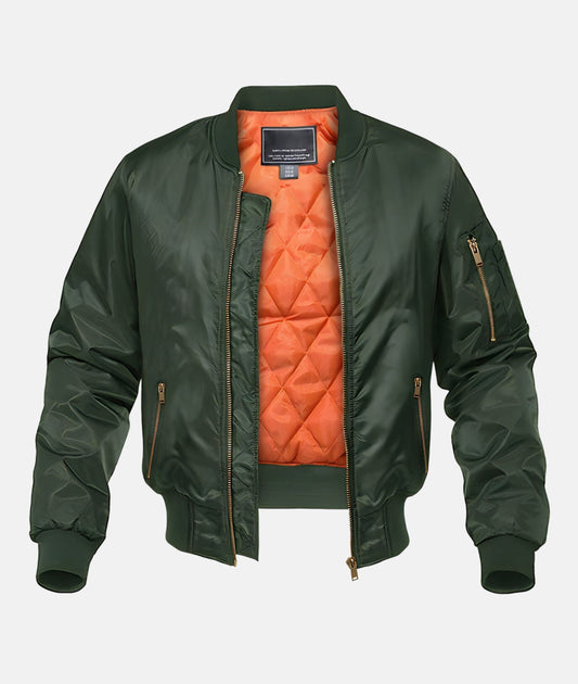 Men's Bomber Jacket – Stylish Lightweight Outerwear for Casual and Sporty Looks