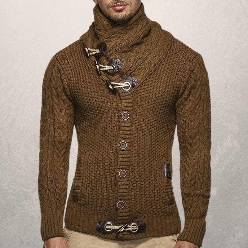 Men's Stylish Cardigan – Cozy Knit Sweater for Casual and Formal Wear