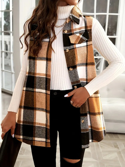 Stylish Waistcoat for Women – Elegant Tailored Vest for Formal Events