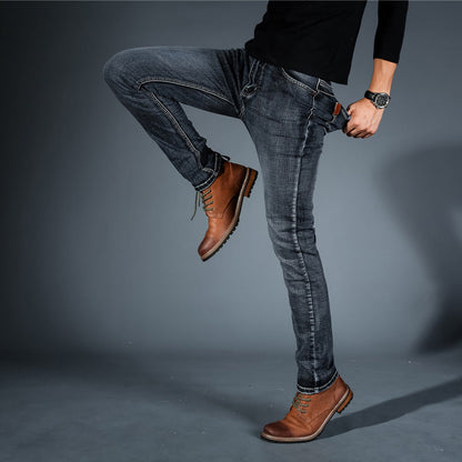 Men's Slim Fit Jeans – Stylish Stretch Denim Pants for Casual Wear