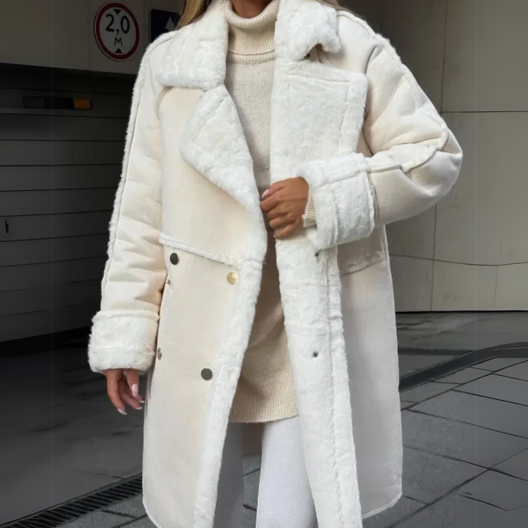 Winter Coat for Women – Warm Stylish Outerwear with Hood and Pockets