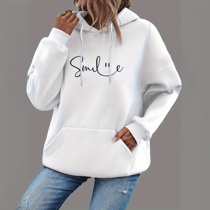 Women's Casual Hoodie – Soft Cotton Pullover with Stylish Design for Everyday Wear