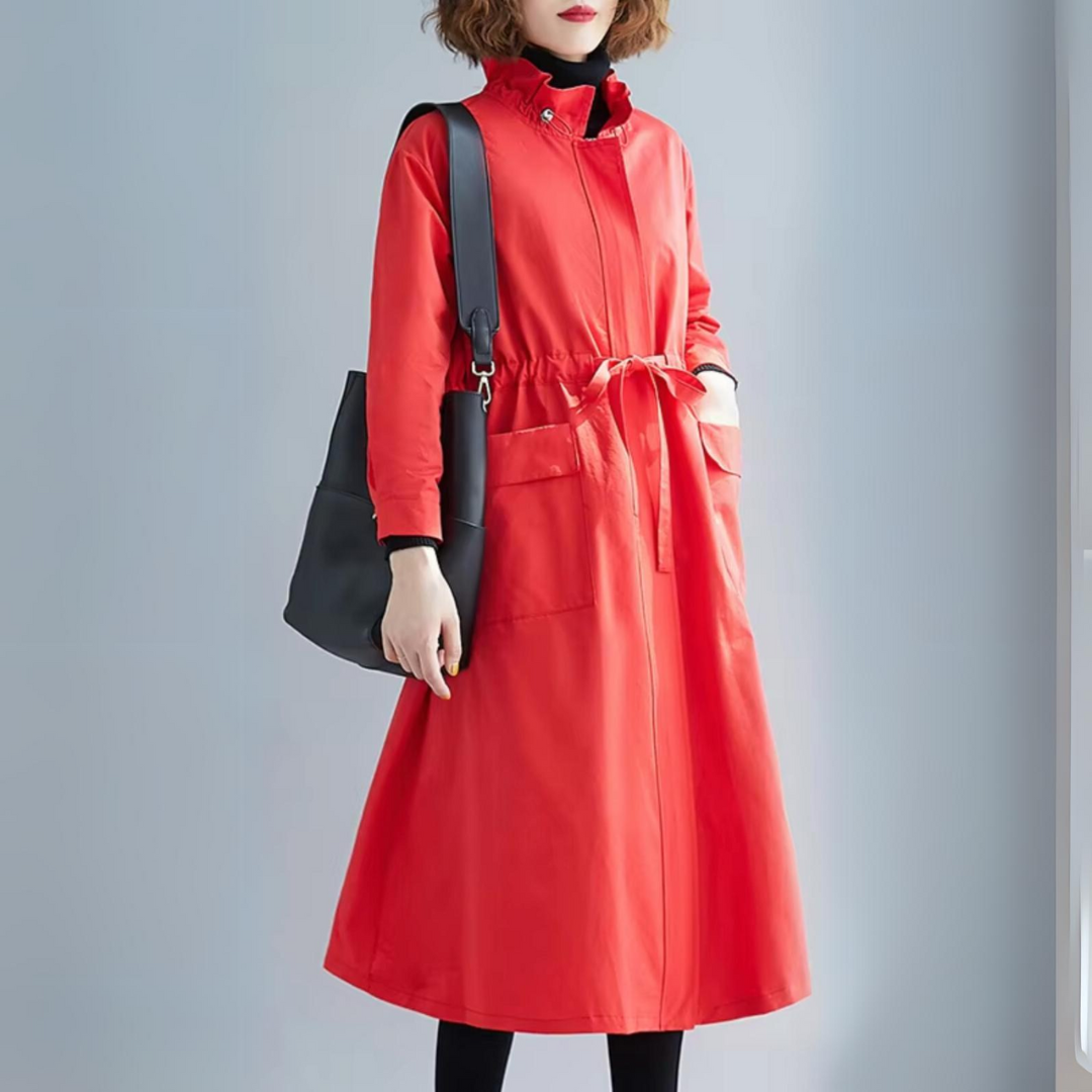 Stylish Women's Coat – Elegant Warm Outerwear for Winter and Fall Fashion