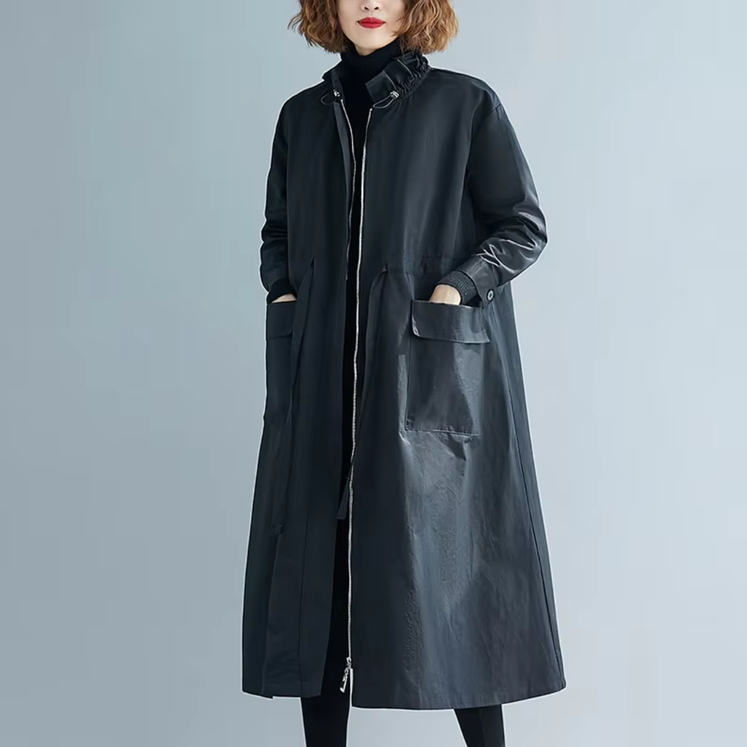 Stylish Women's Coat – Elegant Warm Outerwear for Winter and Fall Fashion