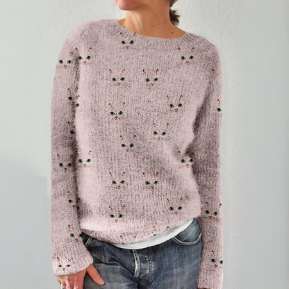 Cozy Jumper for Women – Soft Knit Sweater, Casual Pullover for Fall