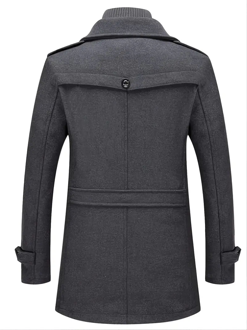 Men's Stylish Coat – Warm Winter Jacket with Modern Cut and Versatile Design