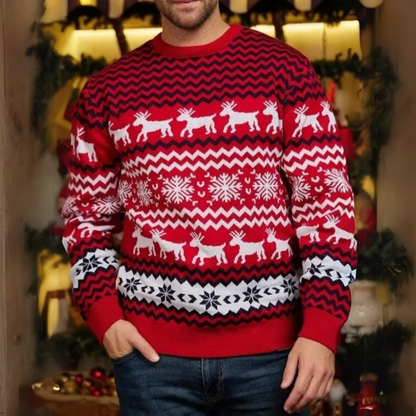 Christmas Jumper for Men – Cozy Holiday Sweater with Festive Design