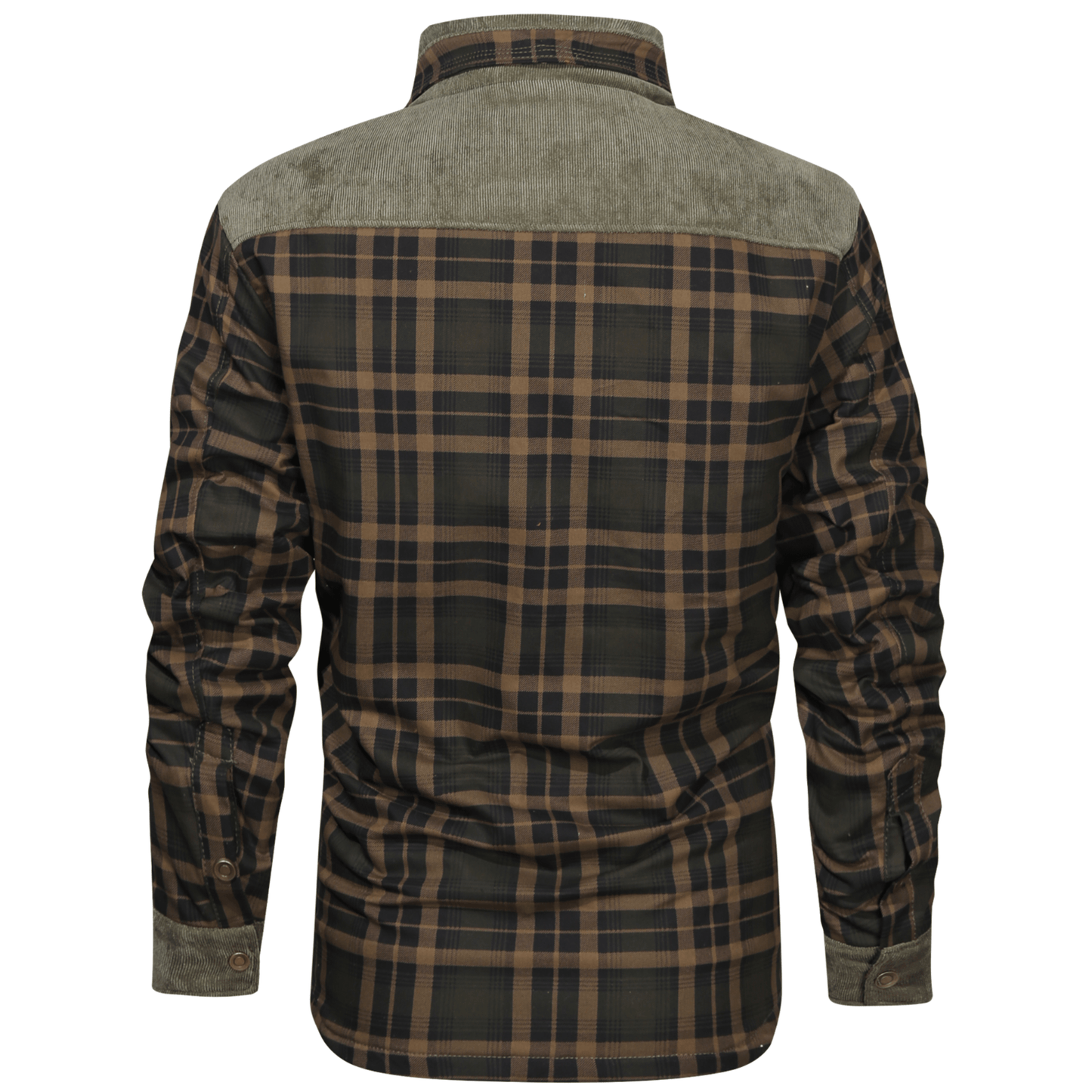 Men's Flannel Winter Jacket – Warm, Stylish, and Cozy Outerwear for Cold Weather