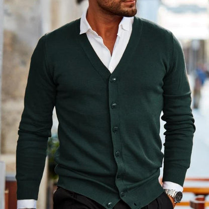 Men's Classic Cardigan – Stylish Knit Sweater for Casual and Formal Wear