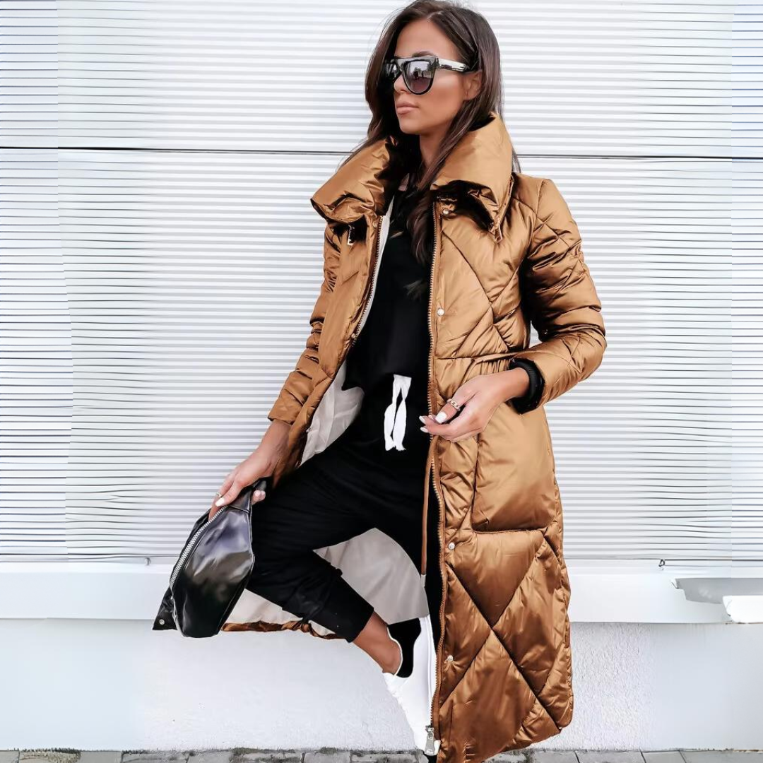 Women's Padded Coat – Comfortable Warm Jacket for Winter Fashion