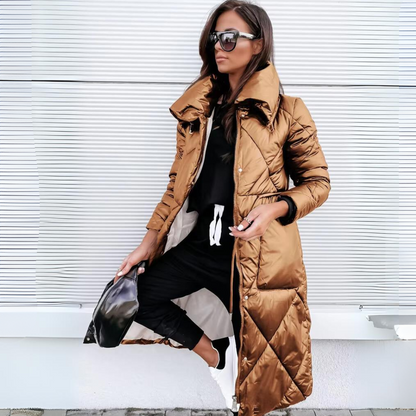 Women's Padded Coat – Comfortable Warm Jacket for Winter Fashion