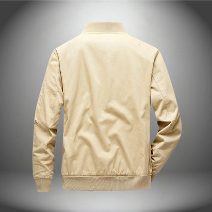 Men's Bomber Jacket – Stylish Lightweight Flight Jacket for Casual Wear