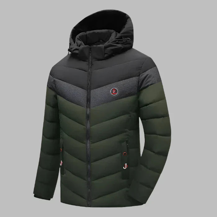 Men's Winter Jacket – Stylish Insulated Coat for Cold Weather Outdoor Use