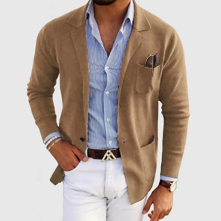 Men's Classic Blazer – Stylish Tailored Jacket for Formal and Casual Wear