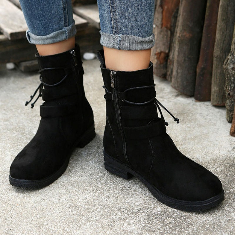 Casual Boots for Women – Stylish Ankle Boots in Soft Leather for Everyday Wear