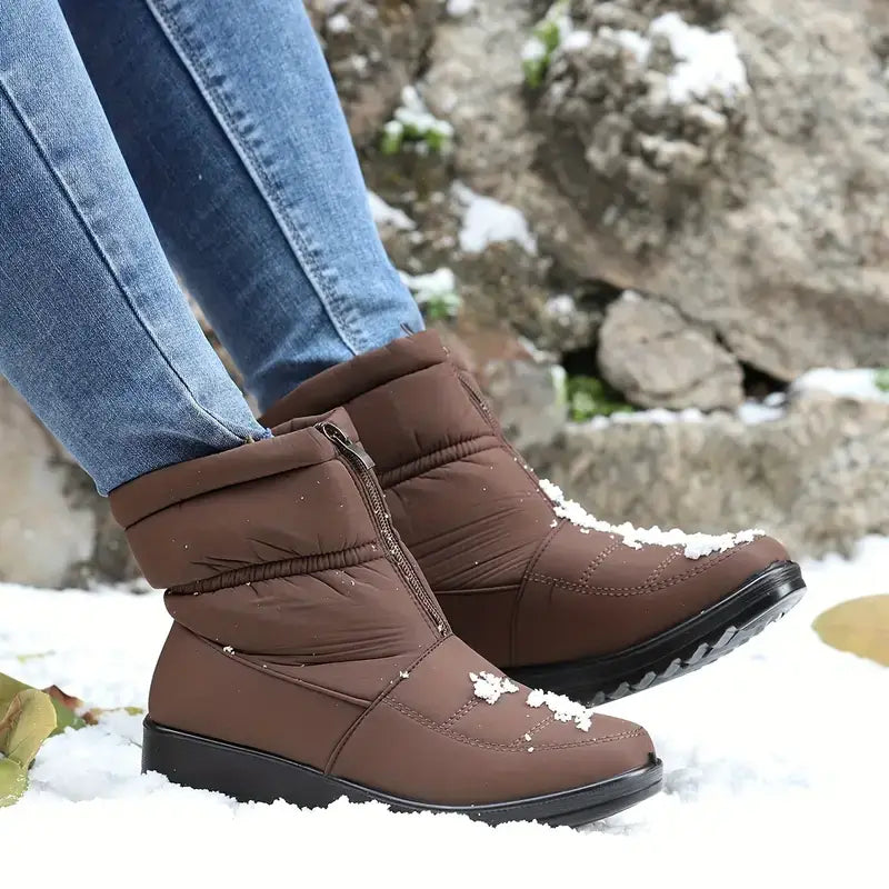 Comfortable Women's Boots – Stylish Waterproof Ankle Boots for All Seasons