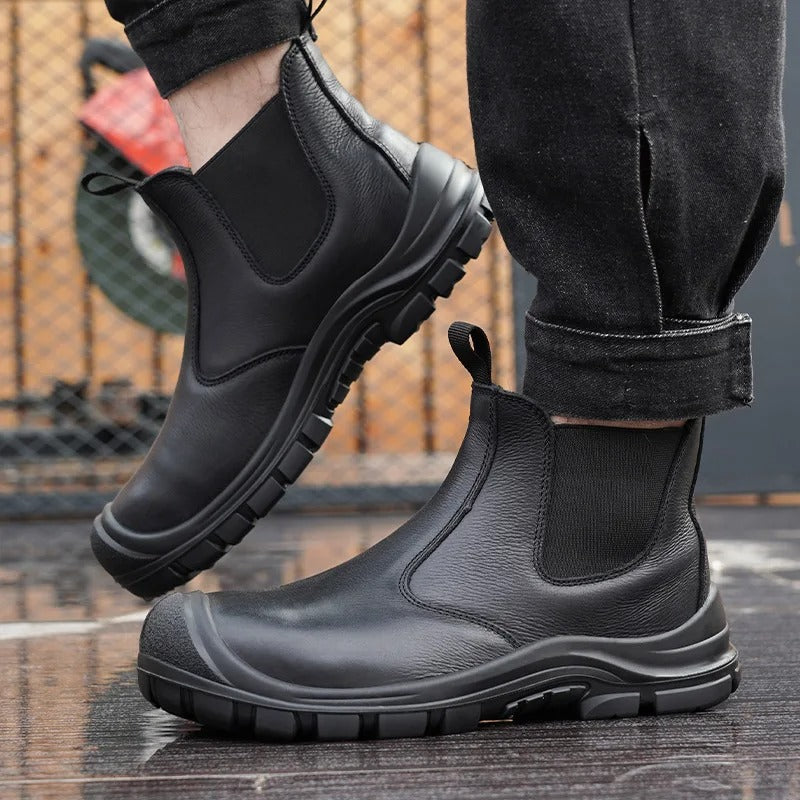 Men's Safety Boots – Stylish Steel Toe Work Boots for Construction & Outdoor