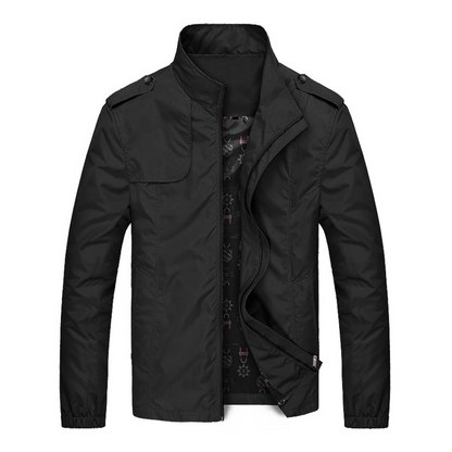 Men's Zip-Up Jacket – Lightweight Casual Outerwear for All Seasons