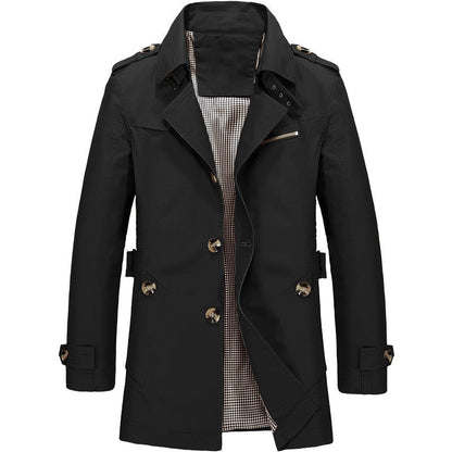 Men's Autumn Jacket – Classic Lightweight Outerwear for Fall Fashion