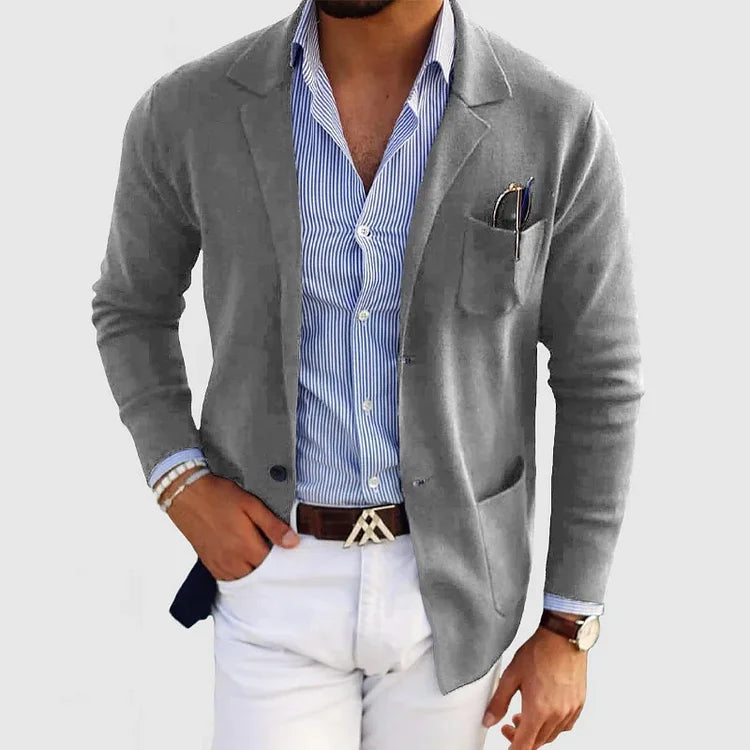 Men's Classic Blazer – Stylish Tailored Jacket for Formal and Casual Wear