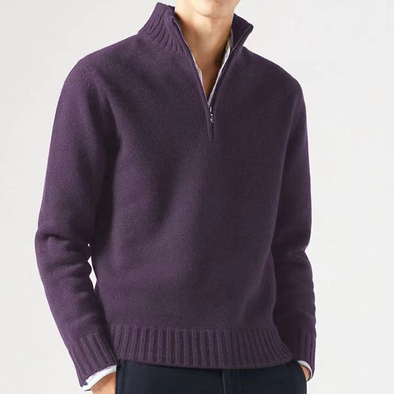 Men's Casual Knit Jumper – Soft Lightweight Sweater for Everyday Wear