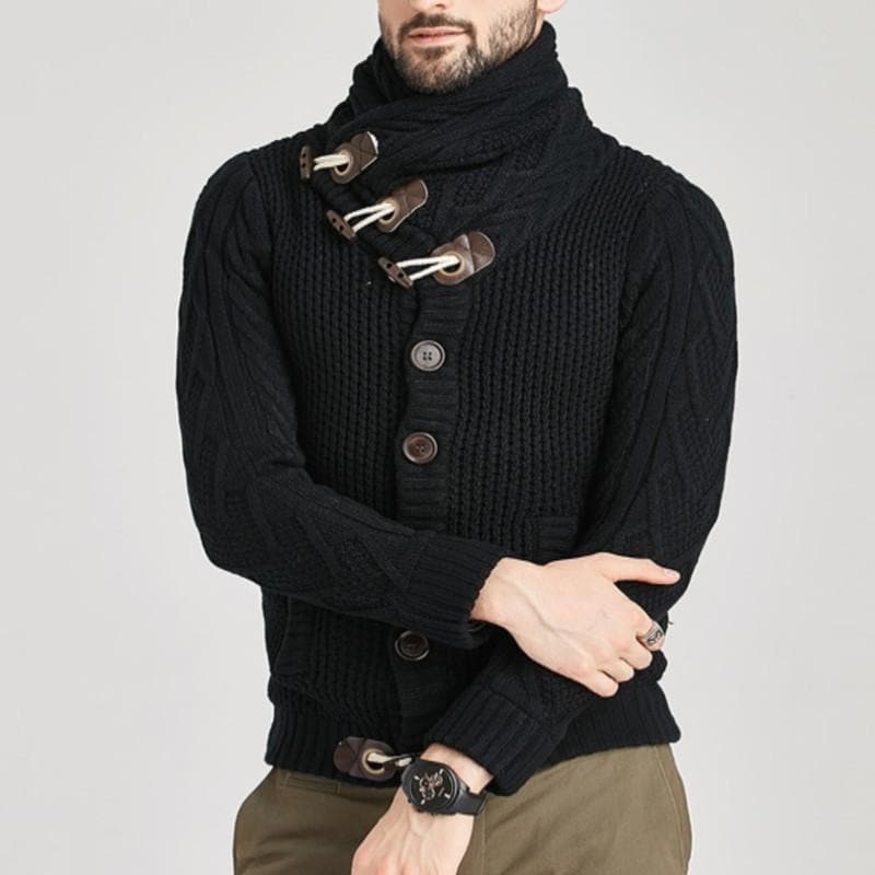 Men's Stylish Cardigan – Cozy Knit Sweater for Casual and Formal Wear