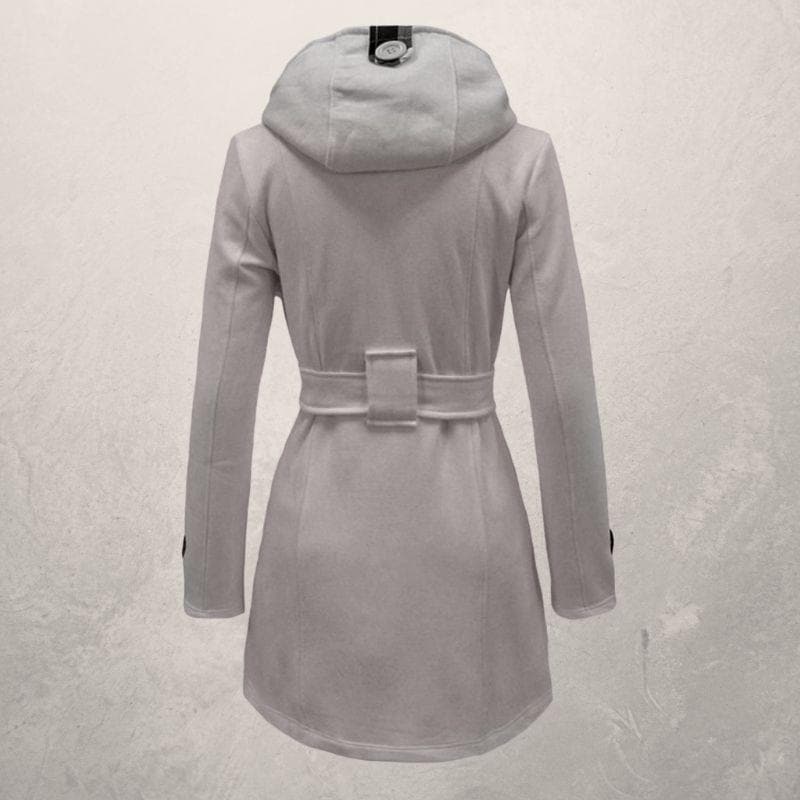 Stylish Women's Coat – Elegant Longline Outerwear for Winter Fashion