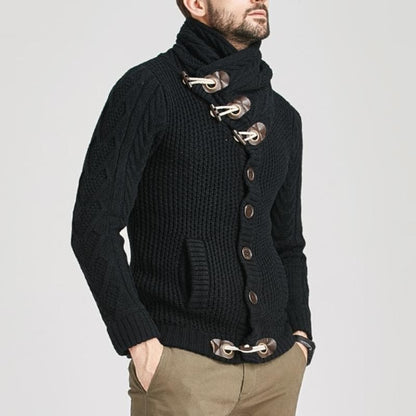 Men's Stylish Cardigan – Cozy Knit Sweater for Casual and Formal Wear