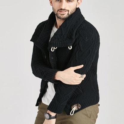 Men's Stylish Cardigan – Cozy Knit Sweater for Casual and Formal Wear