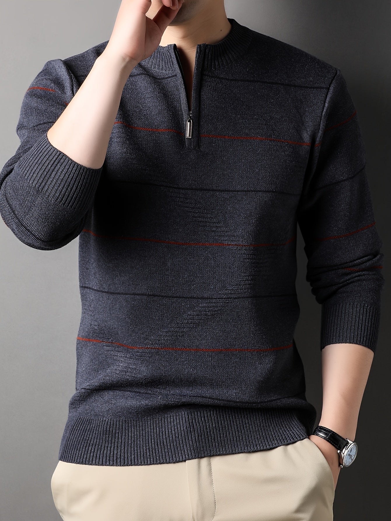 Men's Classic Jumper – Stylish Knit Sweater for Casual and Smart Wear