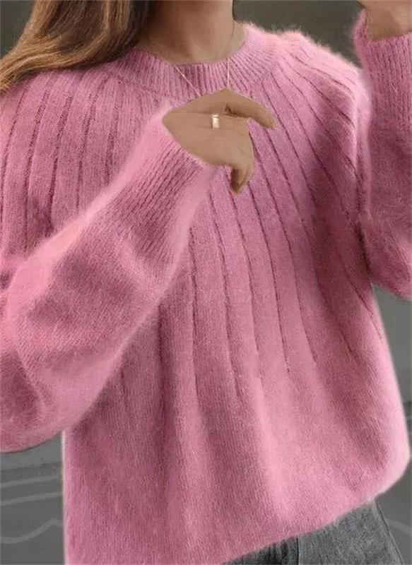 Women's Comfortable Jumper – Cozy Knit Sweater for Casual Wear and Style