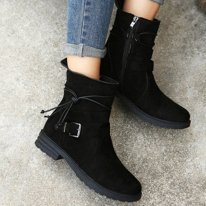 Casual Boots for Women – Stylish Ankle Boots in Soft Leather for Everyday Wear