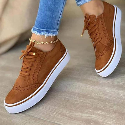 Flat Trainers for Women – Comfortable Casual Sneakers for Everyday Wear