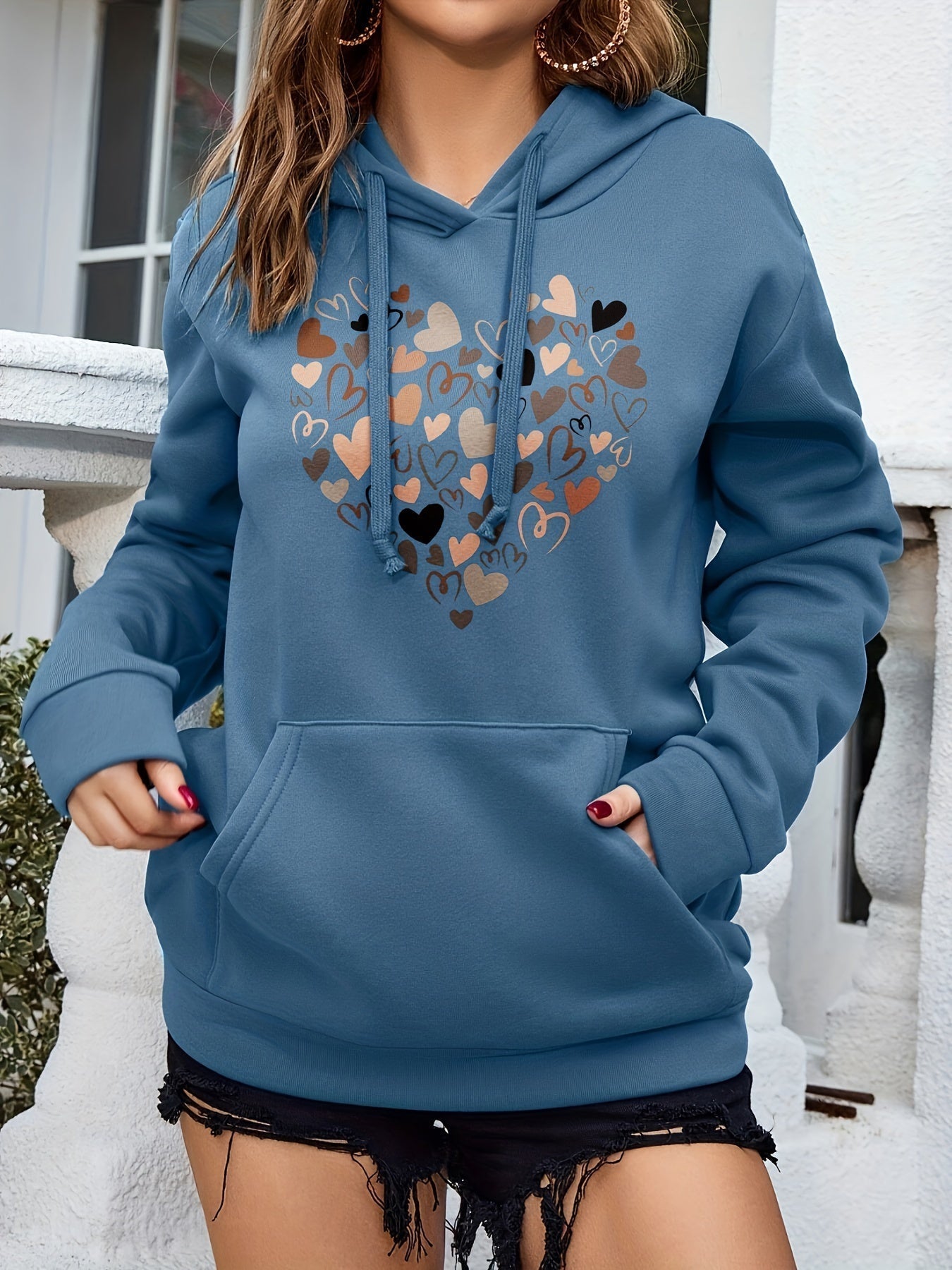 Women's Comfortable Hoodie – Soft Casual Pullover for Everyday Wear