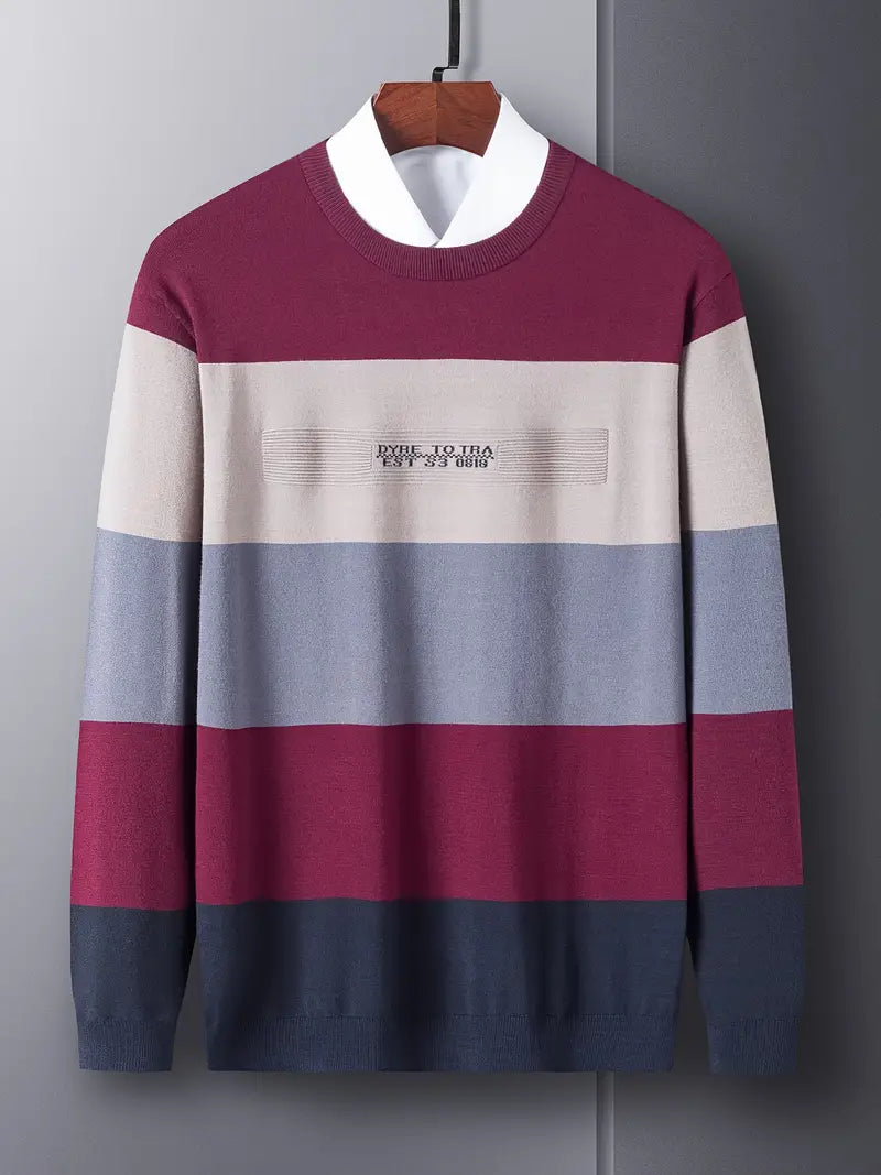 Men's Casual Jumper – Stylish Knit Sweater for Everyday Wear and Comfort