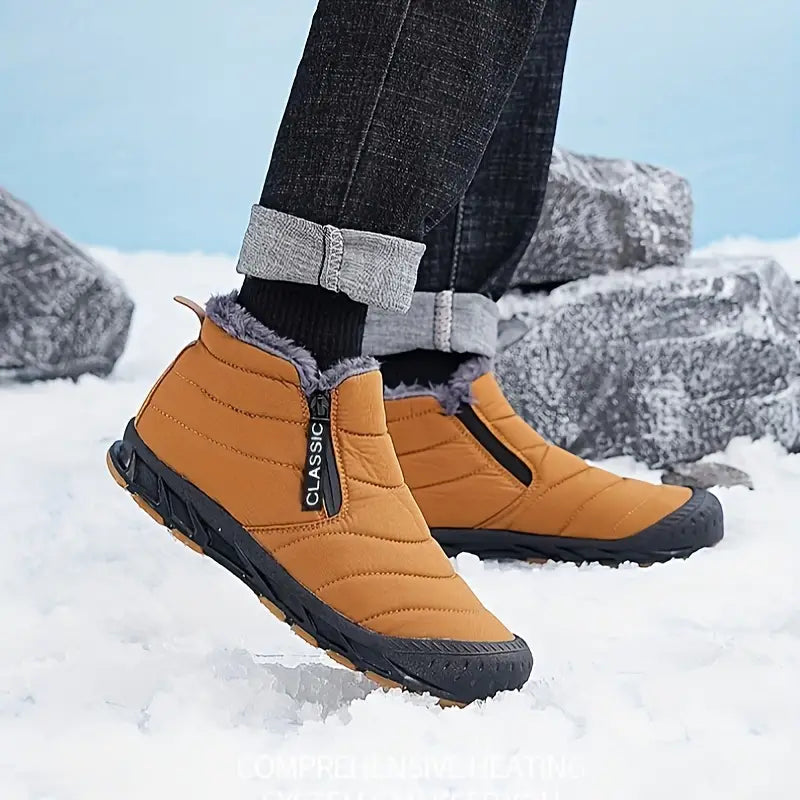 Men's Winter Boots – Waterproof Insulated Snow Boots for Cold Weather