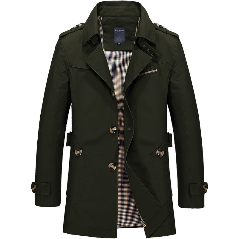 Men's Autumn Jacket – Classic Lightweight Outerwear for Fall Fashion