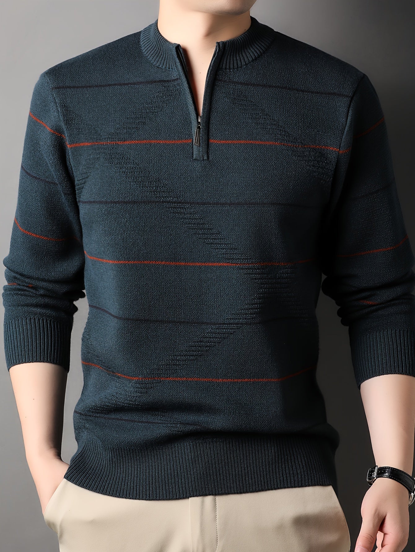 Men's Classic Jumper – Stylish Knit Sweater for Casual and Smart Wear