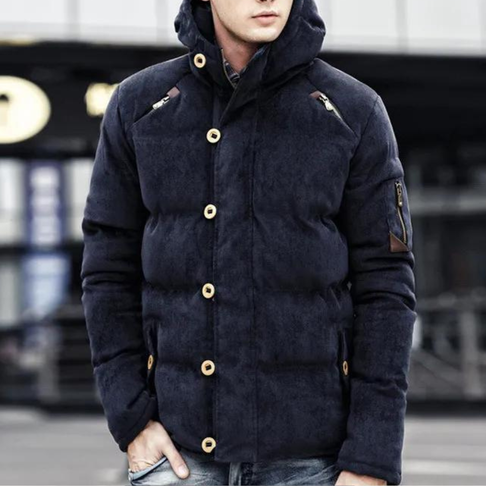 Men's Hooded Jacket – Stylish Lightweight Outerwear for Casual and Outdoor Wear