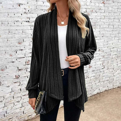 Women's Casual Cardigan – Cozy Knit Sweater for Everyday Wear and Layering