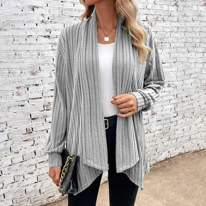 Women's Casual Cardigan – Cozy Knit Sweater for Everyday Wear and Layering