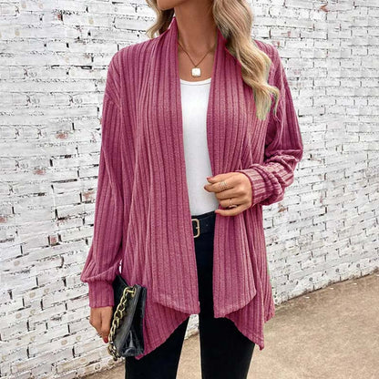 Women's Casual Cardigan – Cozy Knit Sweater for Everyday Wear and Layering