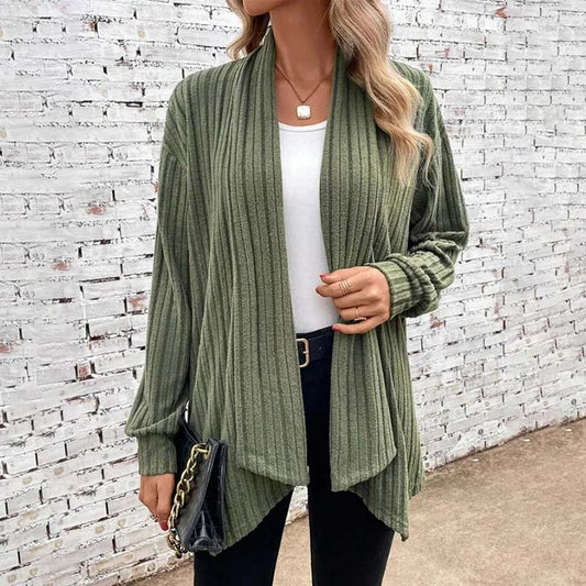 Women's Casual Cardigan – Cozy Knit Sweater for Everyday Wear and Layering