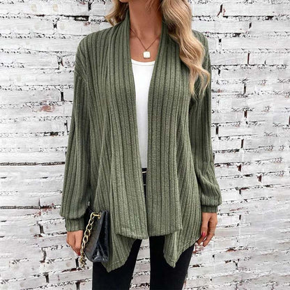 Women's Casual Cardigan – Cozy Knit Sweater for Everyday Wear and Layering