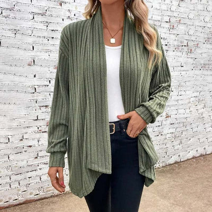 Women's Casual Cardigan – Cozy Knit Sweater for Everyday Wear and Layering