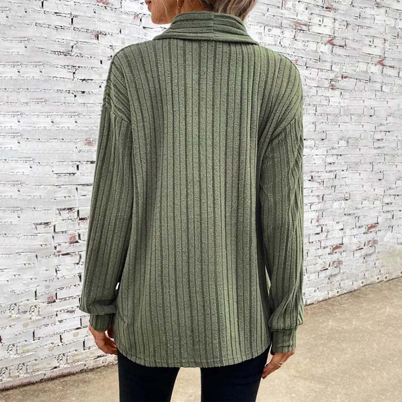 Women's Casual Cardigan – Cozy Knit Sweater for Everyday Wear and Layering